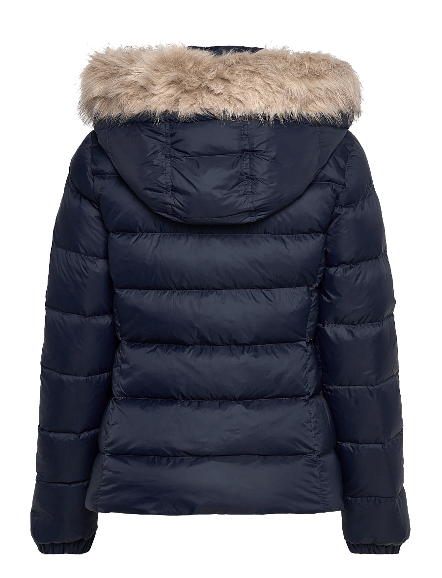 Tommy Jeans - TJW BASIC HOODED DOWN JACKET EXT - winterjacken - dark blue - 2