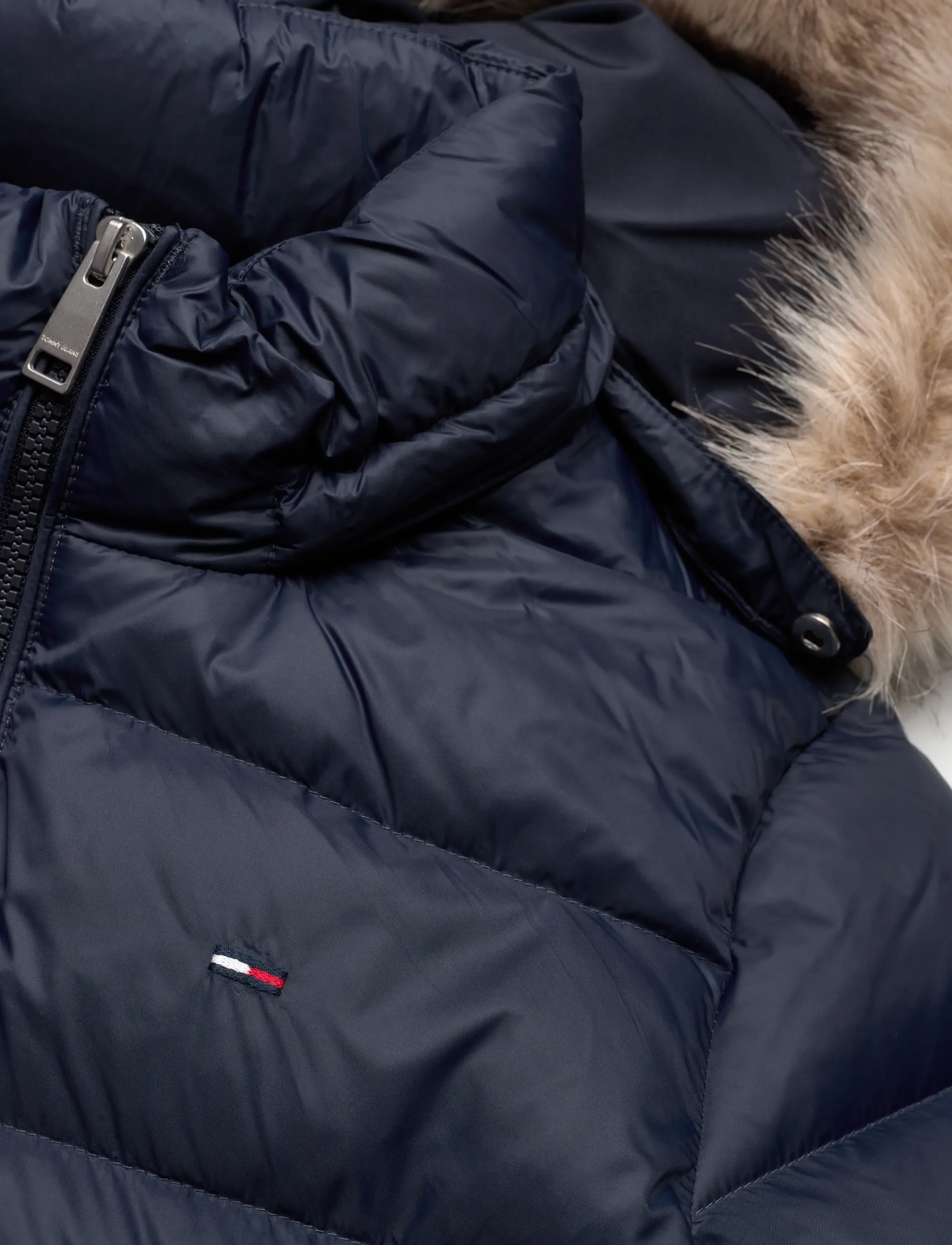 Tommy Jeans - TJW BASIC HOODED DOWN JACKET EXT - winterjacken - dark blue - 3