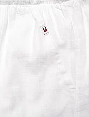 Tommy Jeans - TJW LINEN SHORT - ikdienas šorti - white - 2