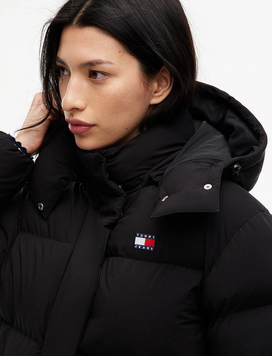 Tommy Jeans - TJW ALASKA PUFFER EXT - vinterjackor - black - 4