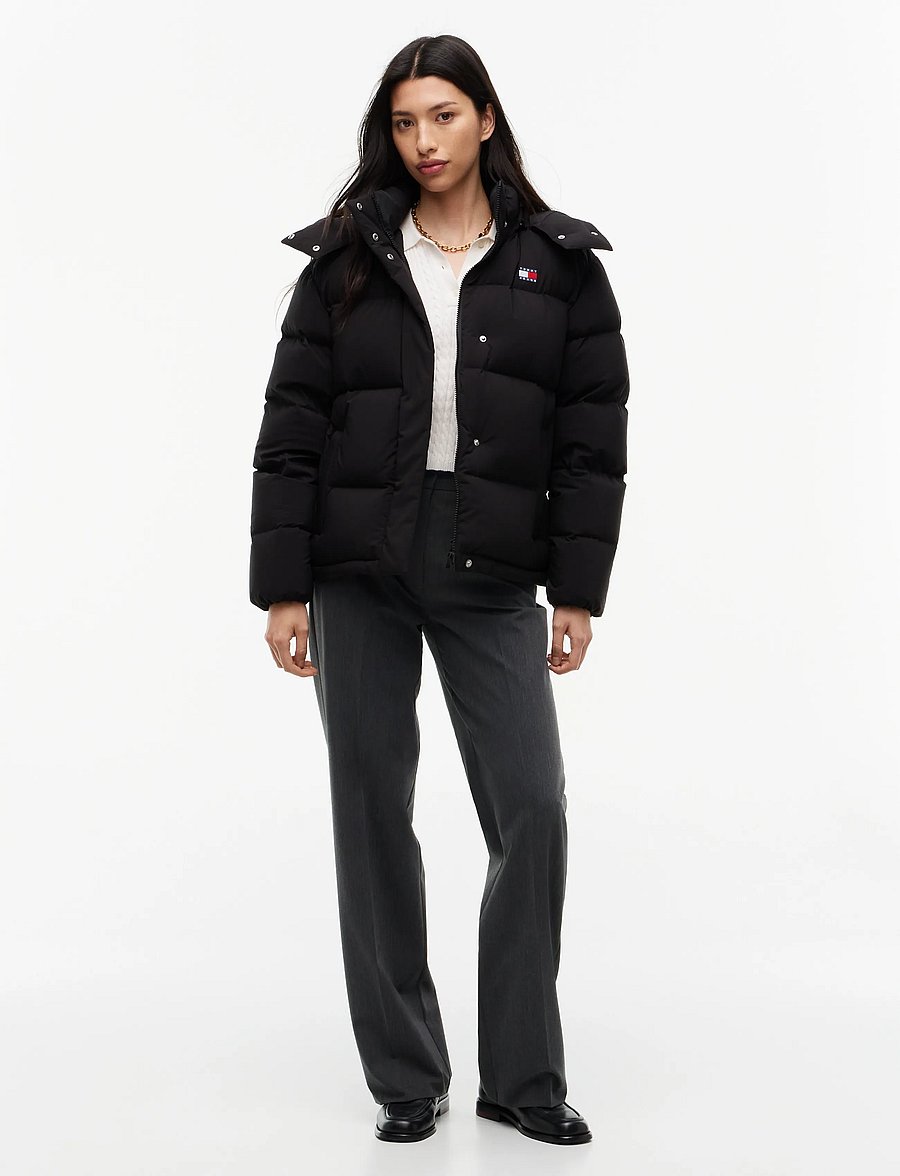 Tommy Jeans - TJW ALASKA PUFFER EXT - vinterjackor - black - 5