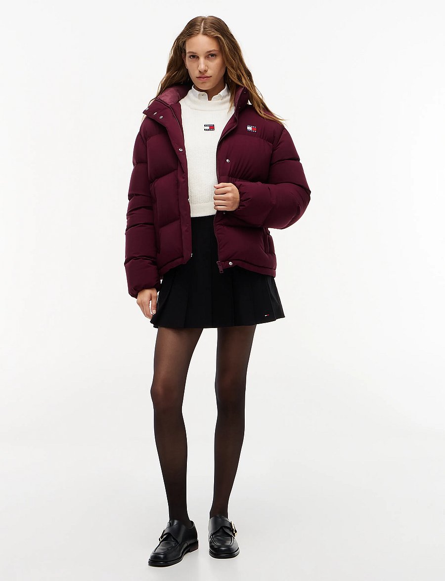 Tommy Jeans - TJW ALASKA PUFFER EXT - winter jackets - calypso berry - 5
