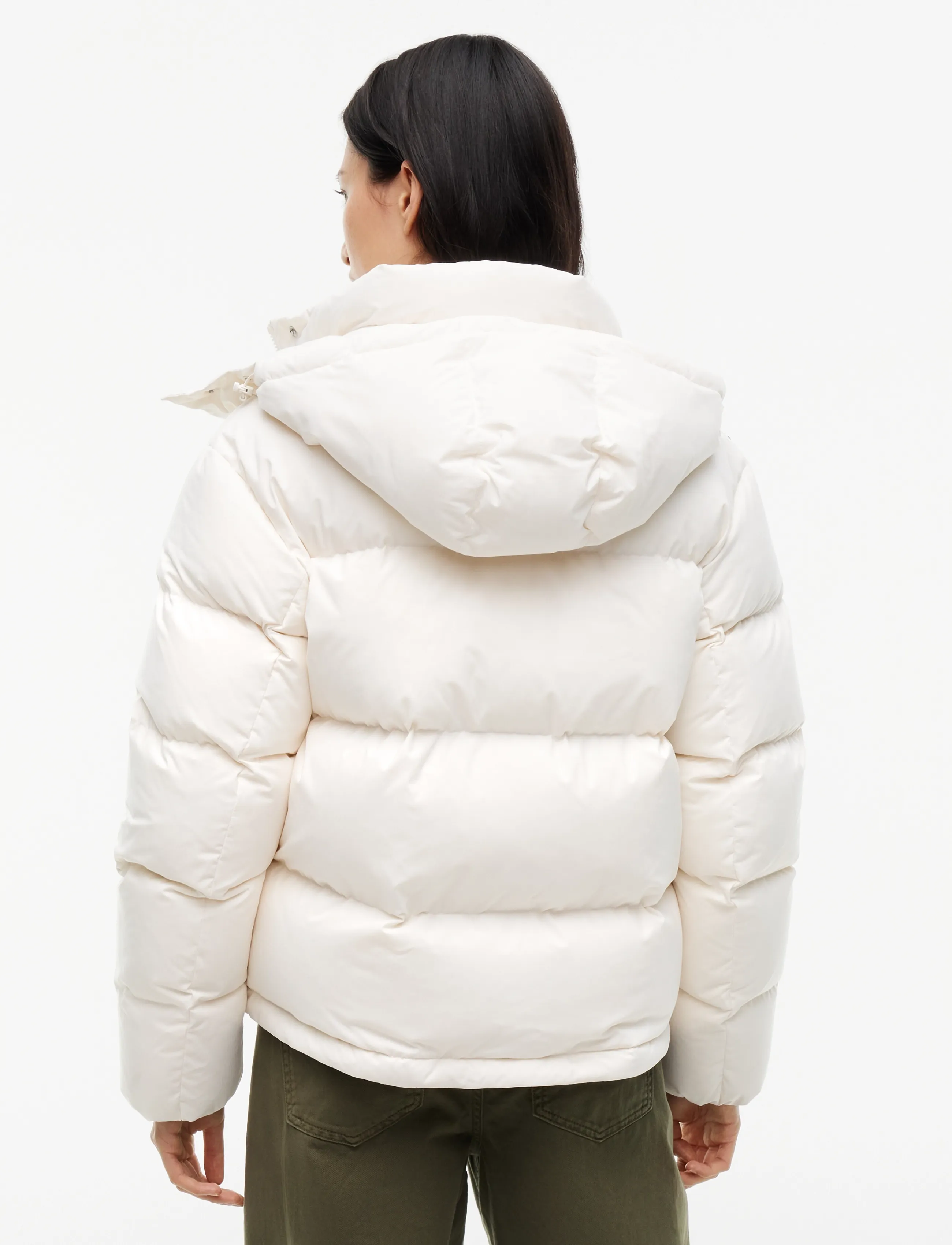 Tommy Jeans - TJW ALASKA PUFFER EXT - vinterjackor - off white - 2