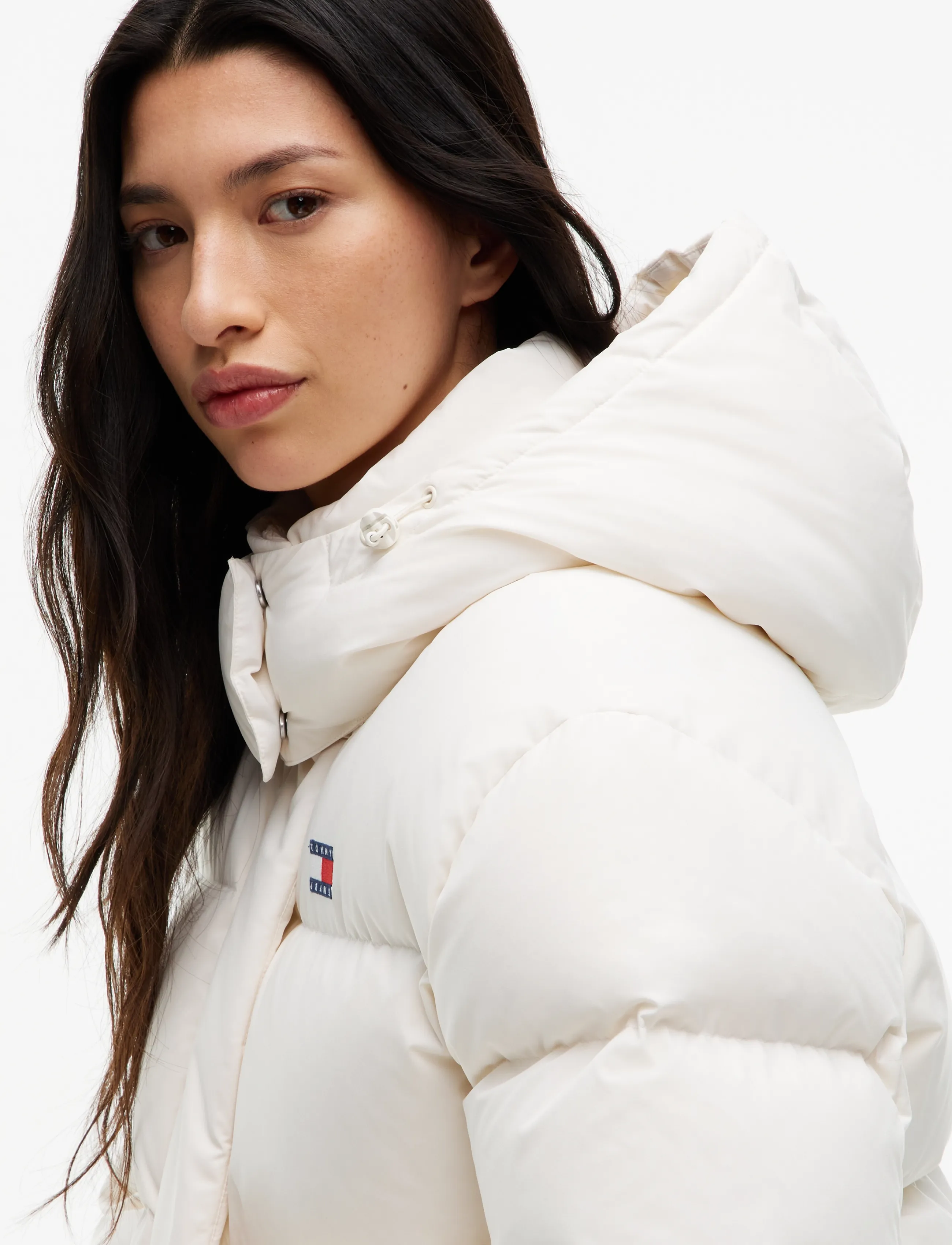 Tommy Jeans - TJW ALASKA PUFFER EXT - vinterjackor - off white - 3