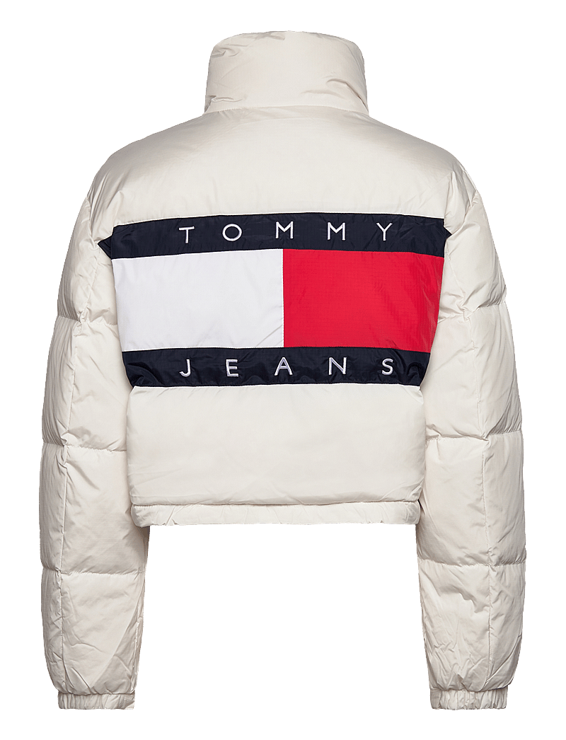 Tommy Jeans Red And White Tommy Hilfiger Jacket Tommy Jeans Alaska