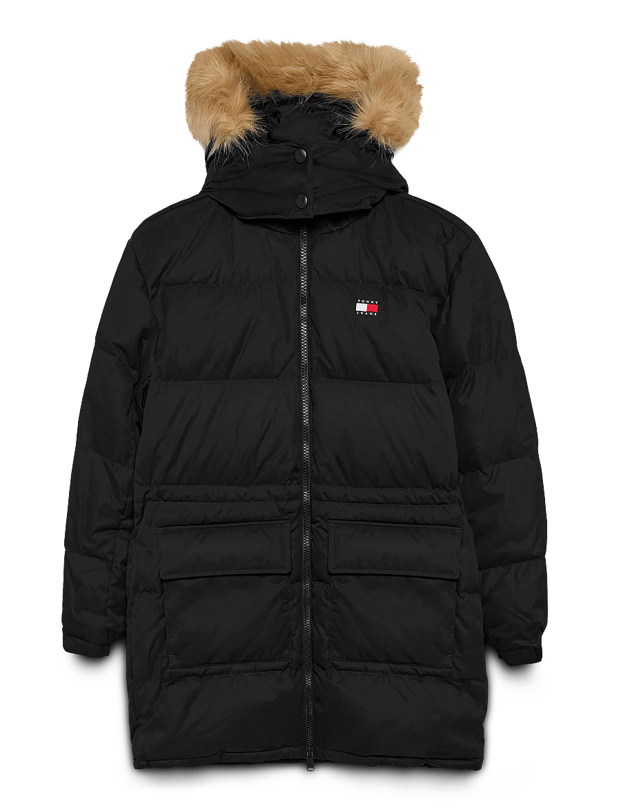 Tommy Jeans - TJW MIDI ALASKA FAUX FUR - black - 1