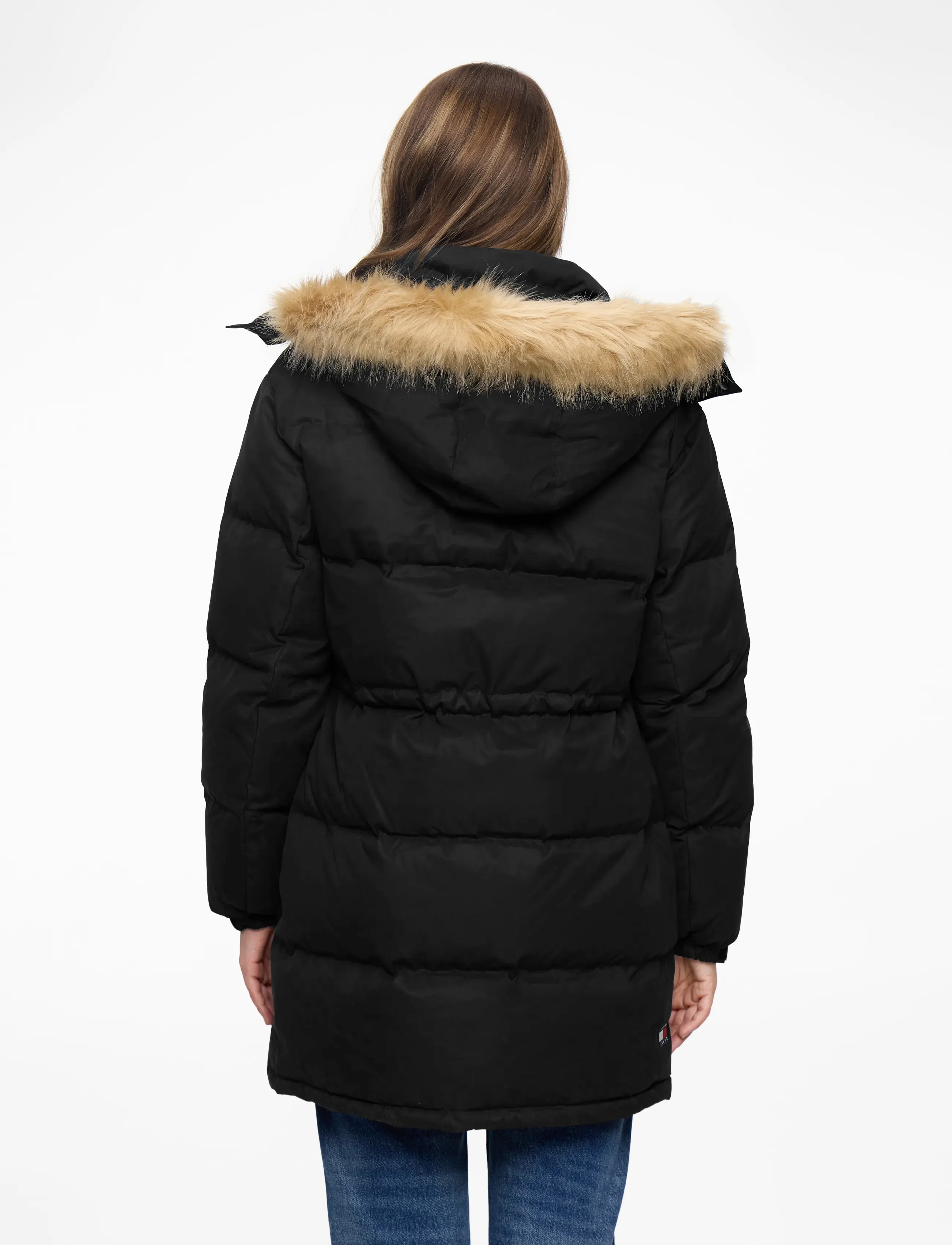 Tommy Jeans - TJW MIDI ALASKA FAUX FUR - black - 4