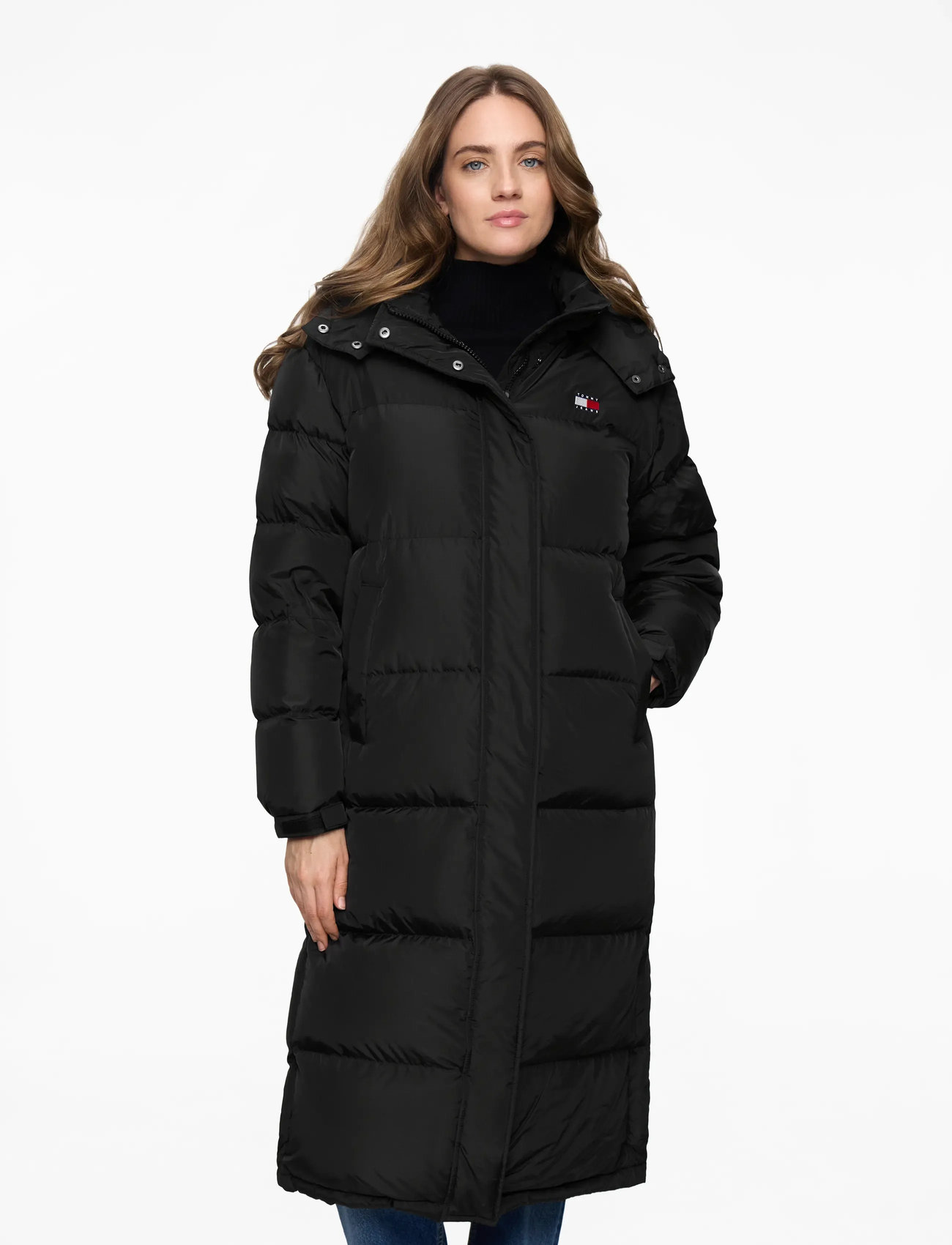 Tommy Jeans - TJW ALASKA LONG PUFFER EXT - down coats - black - 0