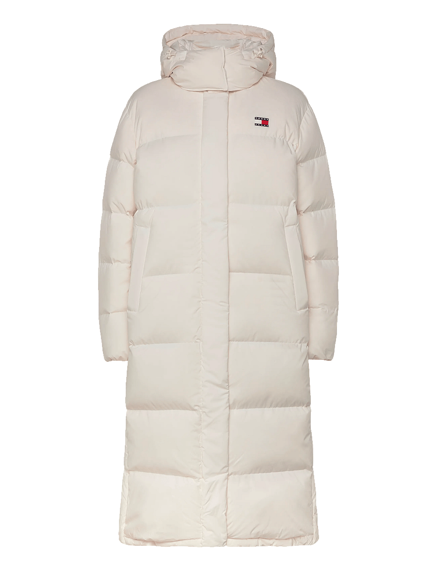 Tommy Jeans - TJW ALASKA LONG PUFFER EXT - winterjacken - off white - 1