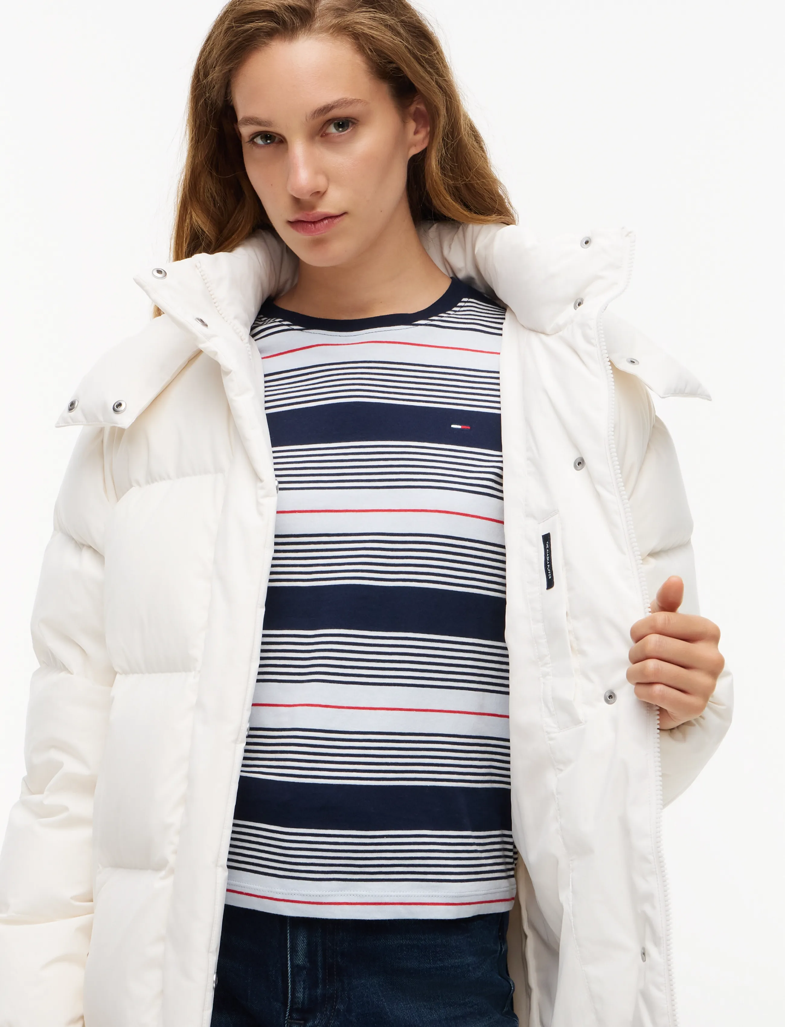 TOMMY JEANS Tjw Alaska Long Puffer Ext jackor dam – bild 3