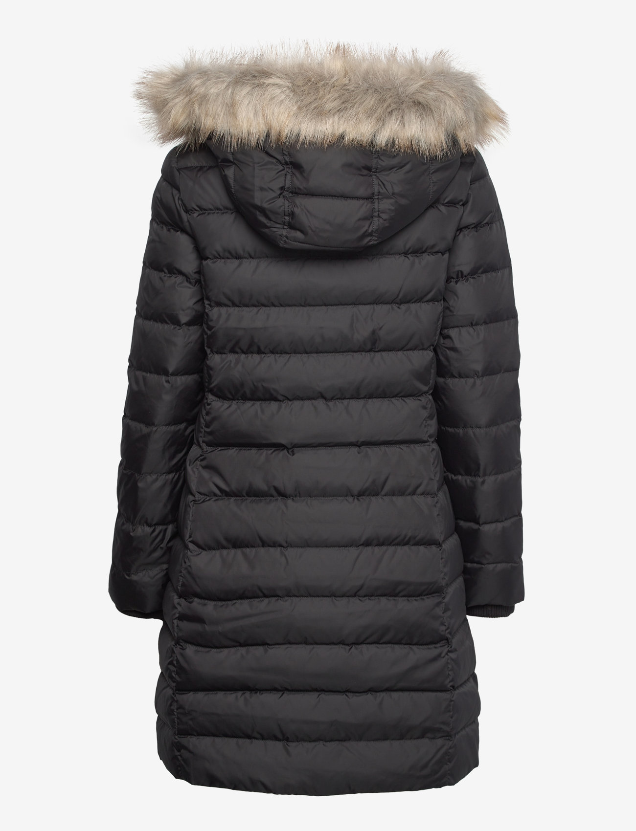 Tommy Jeans - TJW ESSENTIAL HOODED DOWN COAT - down coats - black - 2