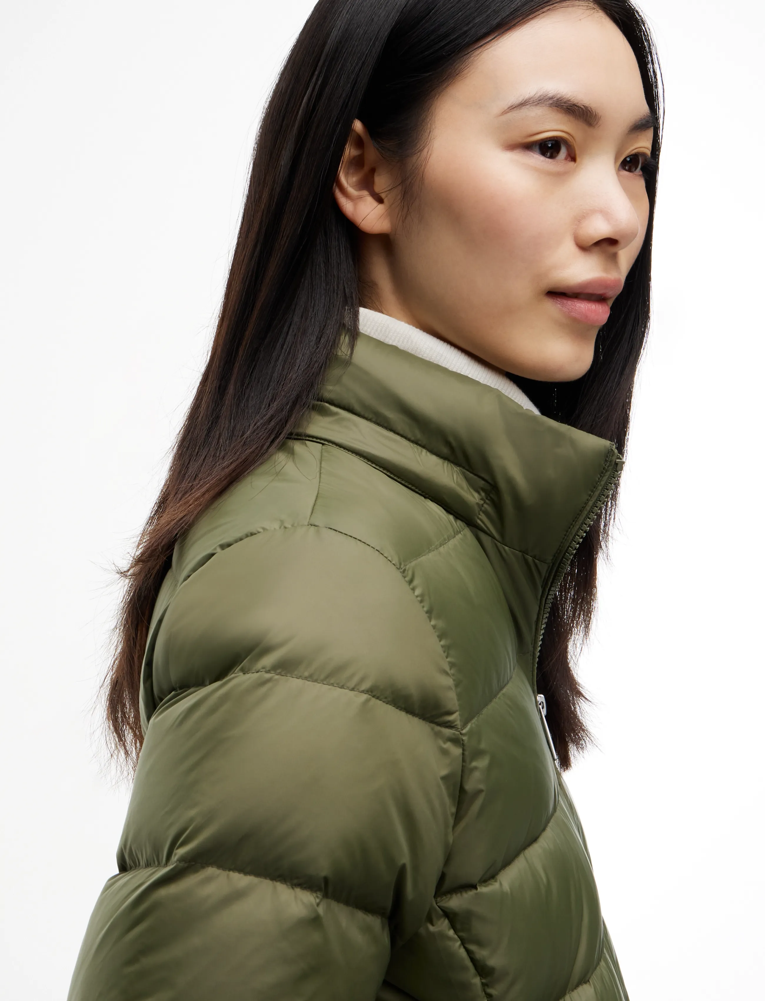 Tommy Jeans - TJW ESSENTIAL HOODED DOWN COAT - gefütterte & daunenjacken - dark greenery - 3