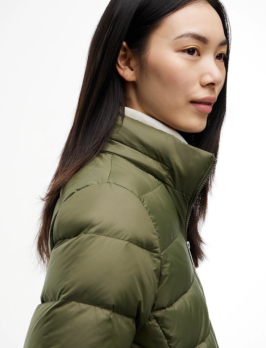 Tommy Jeans - TJW ESSENTIAL HOODED DOWN COAT - winterjacken - dark greenery - 3