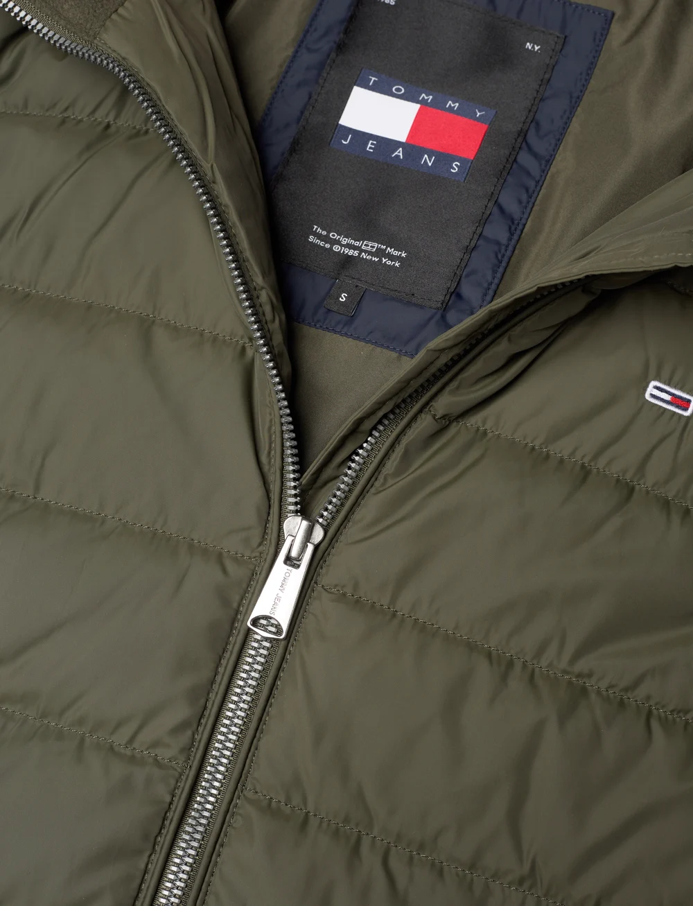 Tommy Jeans - TJW ESSENTIAL HOODED DOWN COAT - dunkappor - fatigue green - 2