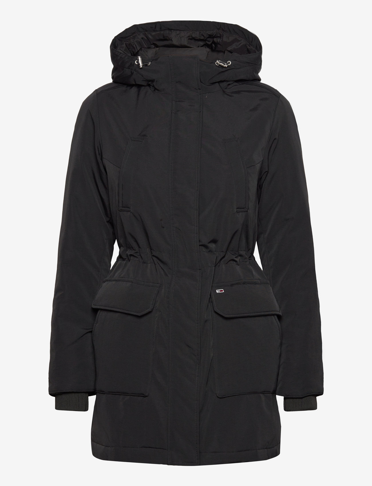Tommy Jeans - TJW TECHNICAL DOWN PARKA - parkad - black - 0