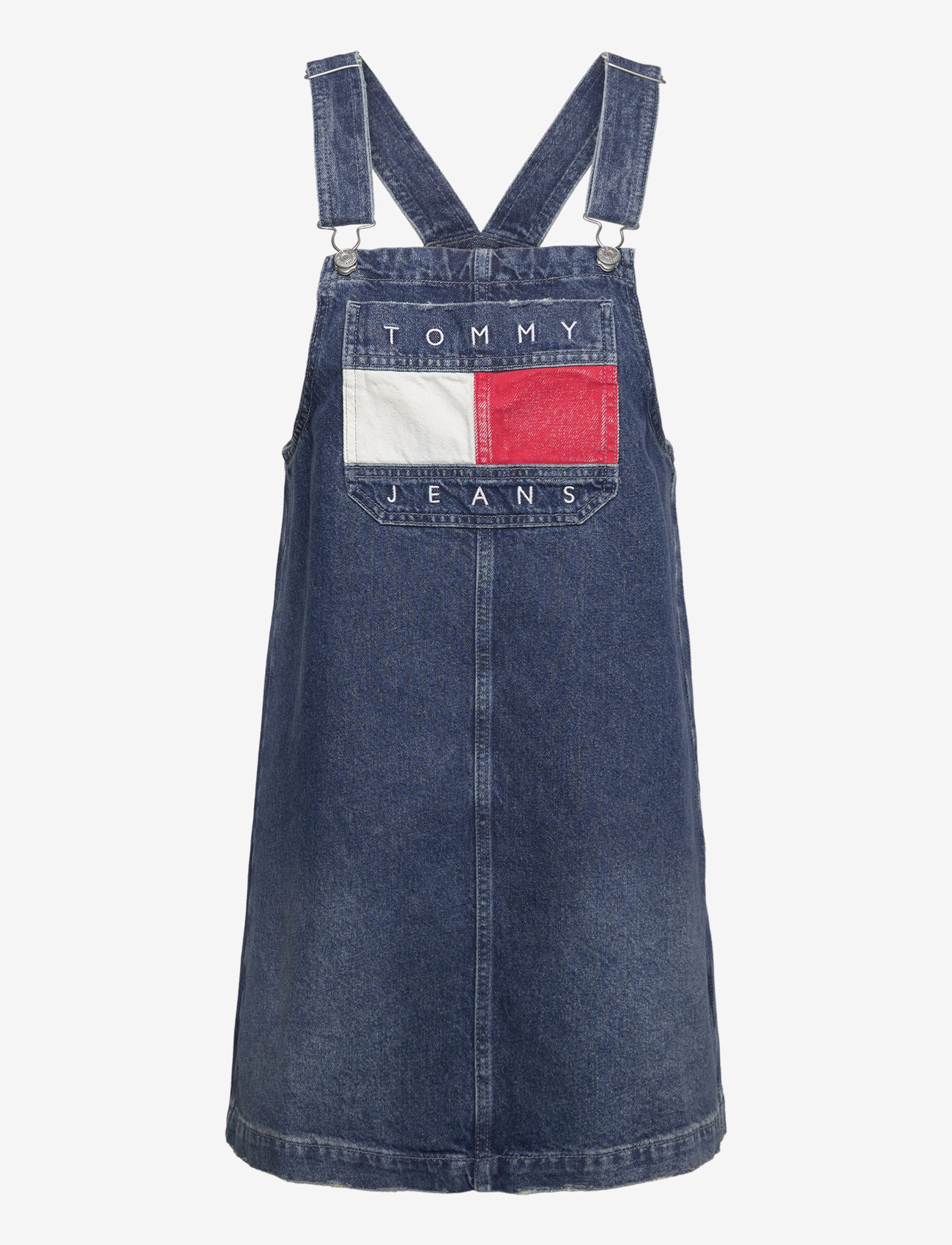 Tommy Jeans Salopette Dames Jurk Denim Salopettejurk Hotsell