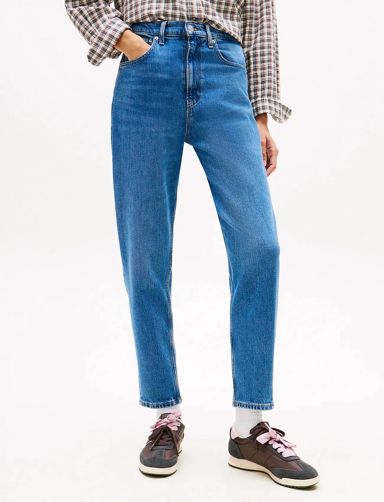 MOM JEAN UH TPR CH0130 - DENIM MEDIUM