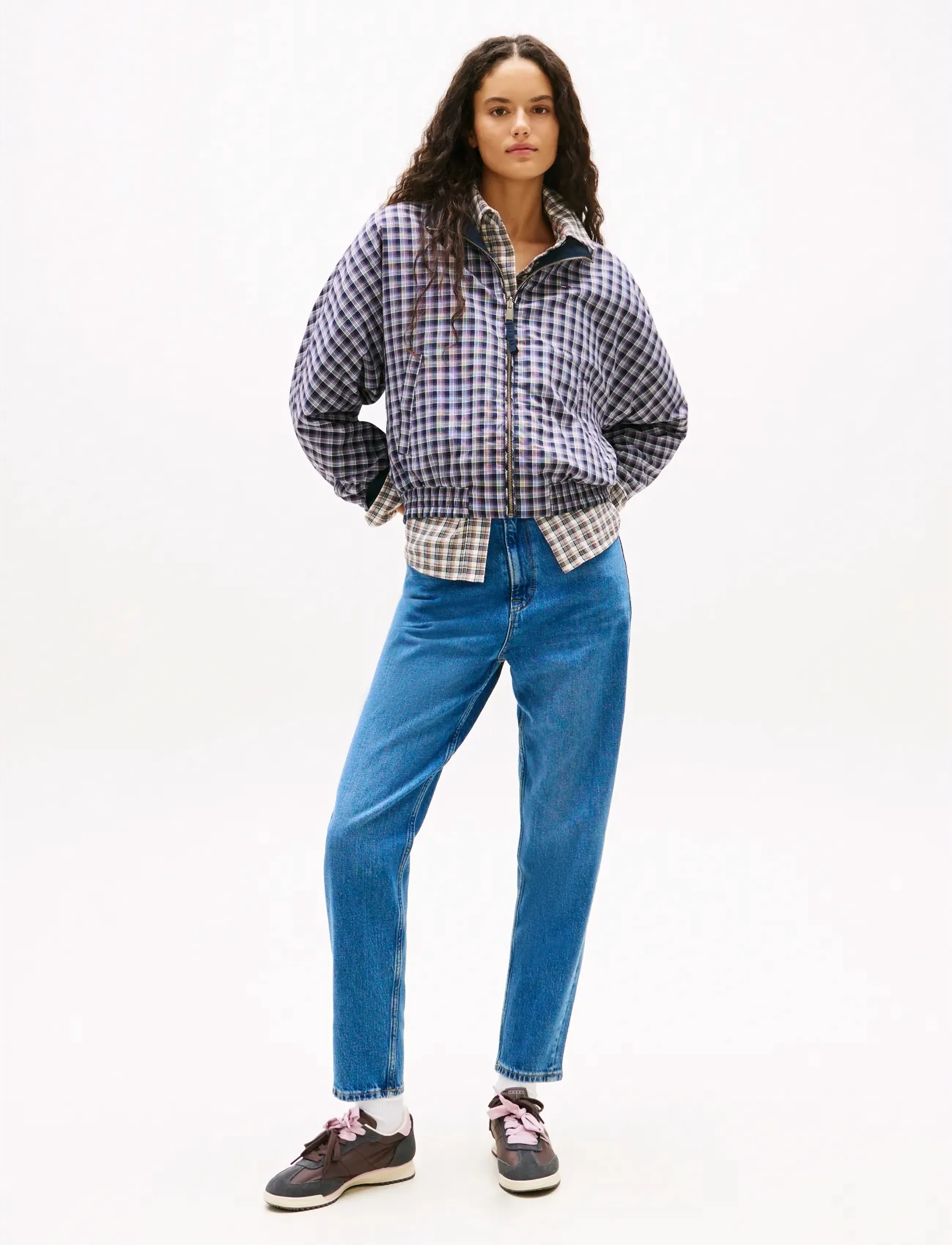 Tommy Jeans - MOM JEAN UH TPR CH0130 - regular jeans - denim medium - 4
