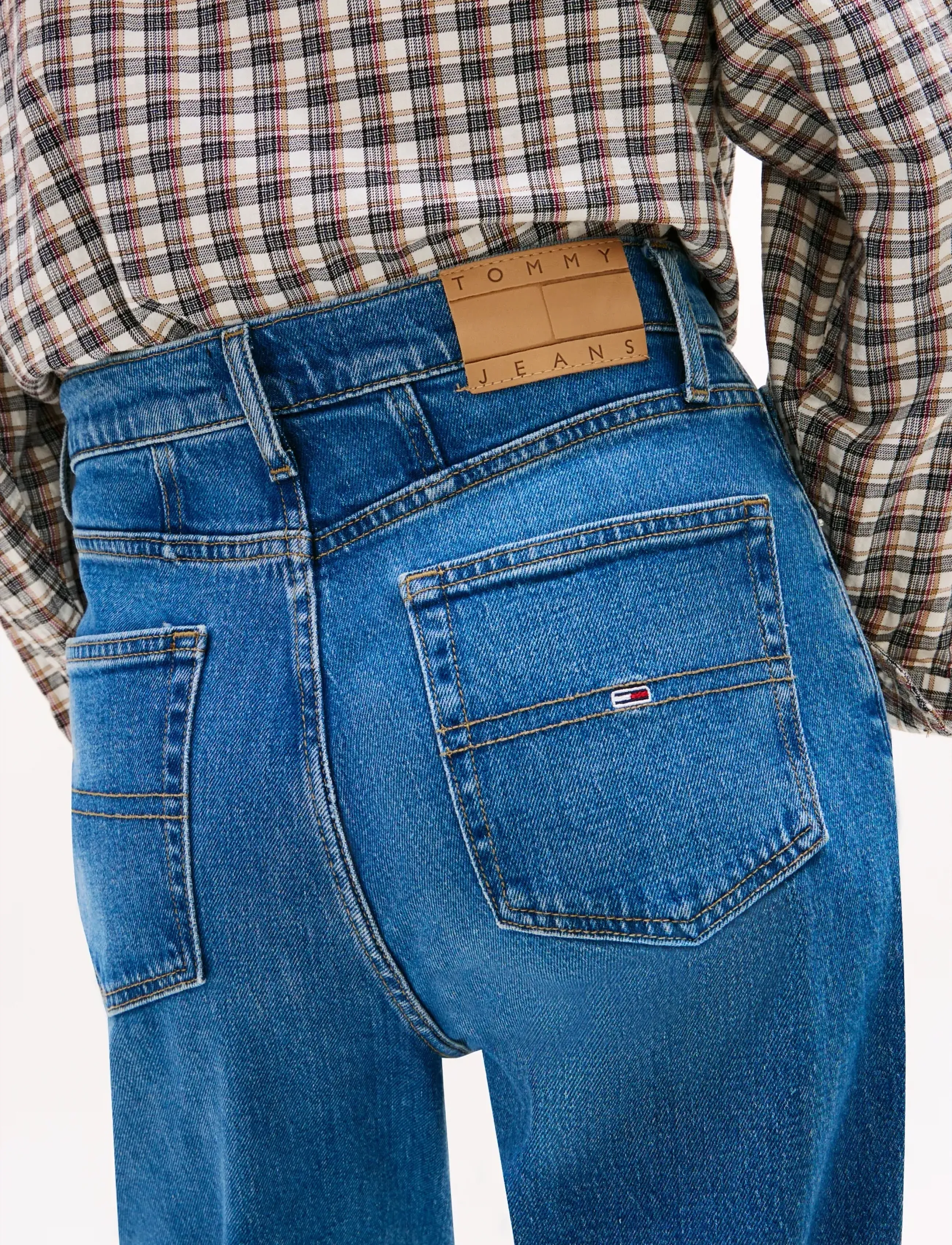 Tommy Jeans - MOM JEAN UH TPR CH0130 - regular jeans - denim medium - 5
