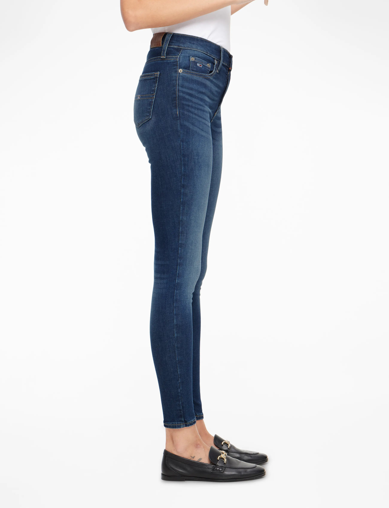Tommy Jeans - NORA MD SKN CH0258 - regular jeans - denim dark - 4