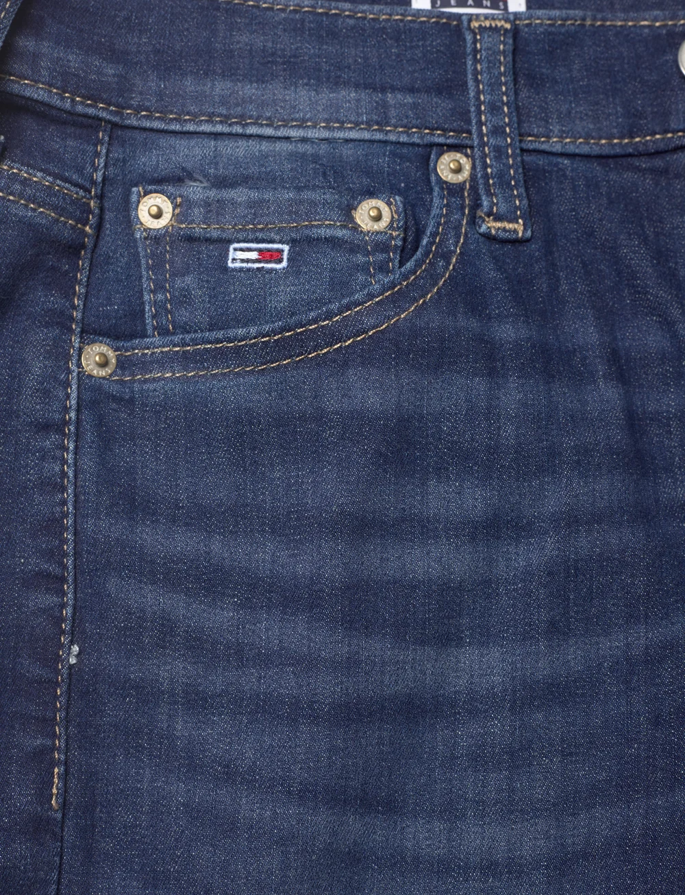 Tommy Jeans - SYLVIA HGH SKN CH0258 - liibuvad teksad - denim dark - 5