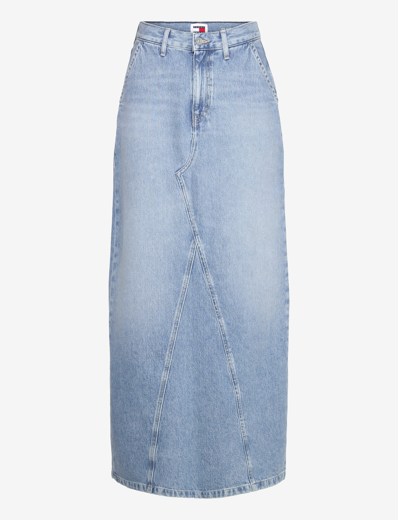 Tommy Jeans - CLAIRE HGH MAXI SKIRT CH7011 - maxi nederdele - denim light - 0