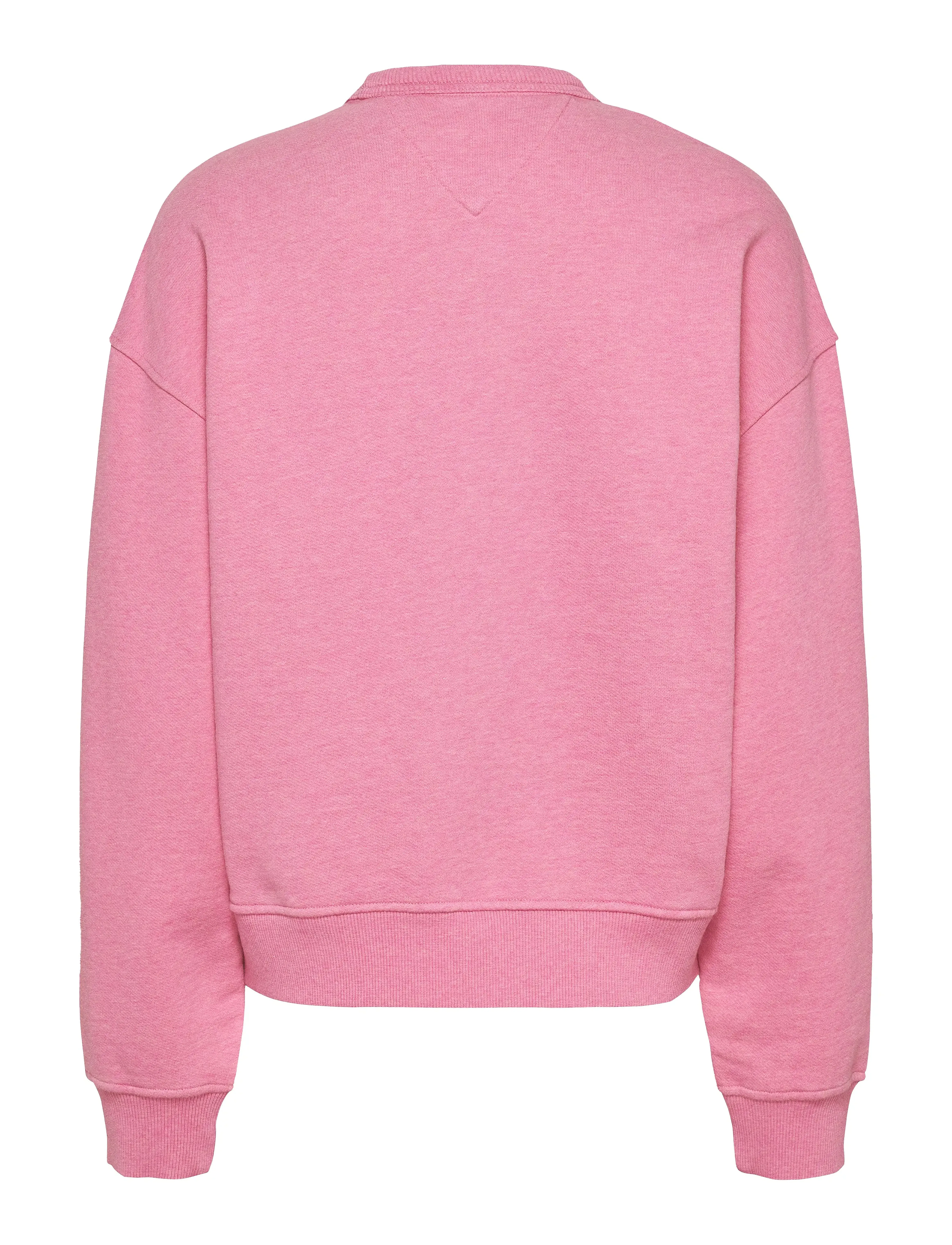 Tommy Jeans - TJW BXY BADGE CREW - dressipluusid - pink crush htr - 5