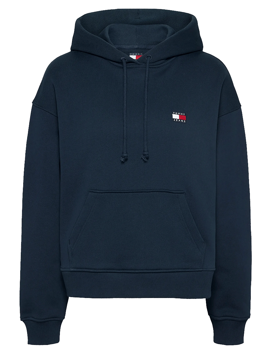Tommy Jeans - TJW BXY BADGE HOODIE EXT - hoodies - dark night navy - 1