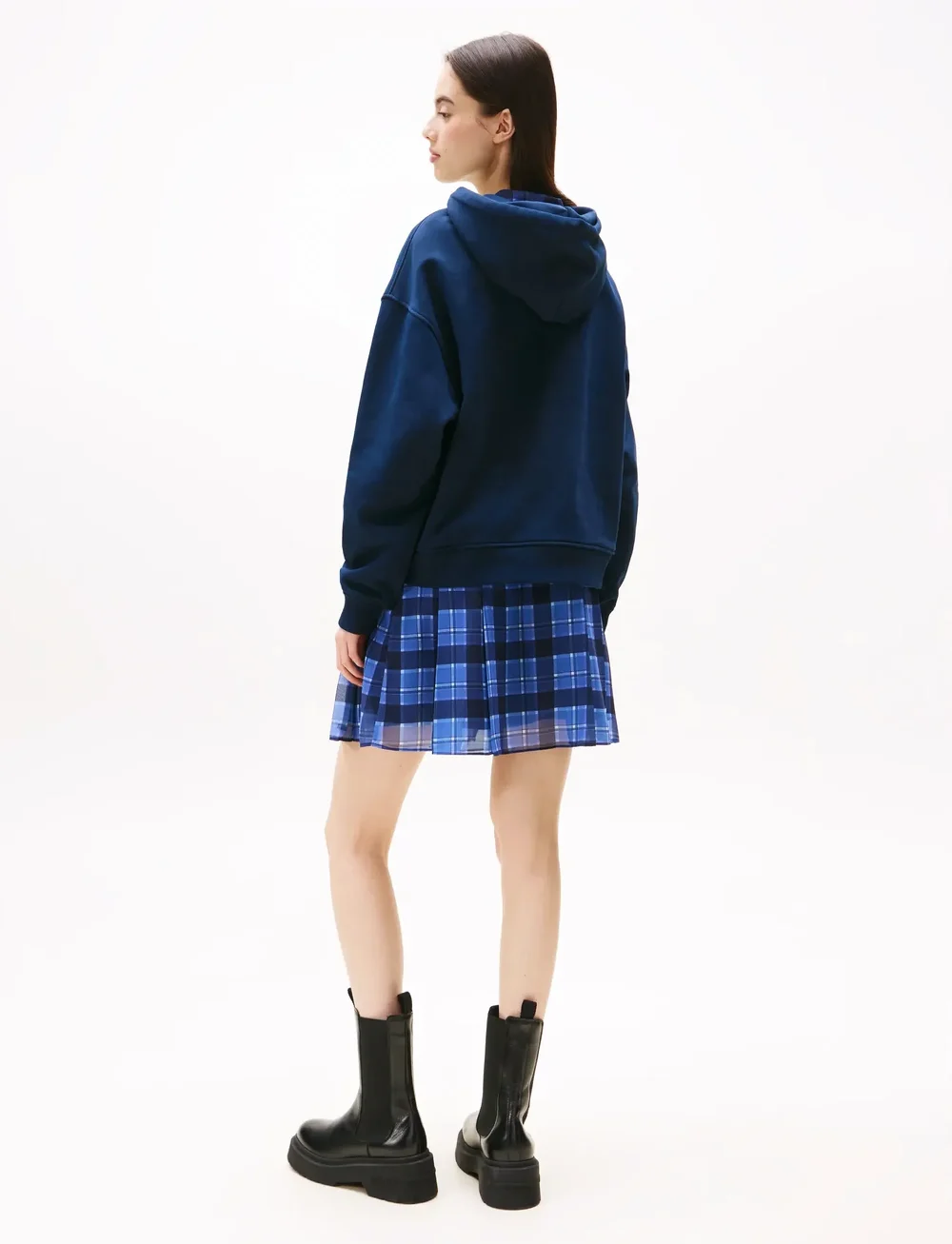 Tommy Jeans - TJW BXY BADGE HOODIE EXT - kapuzenpullover - dark night navy - 4