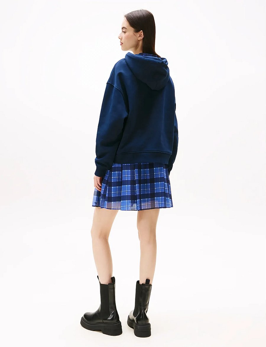 Tommy Jeans - TJW BXY BADGE HOODIE EXT - hoodies - dark night navy - 4