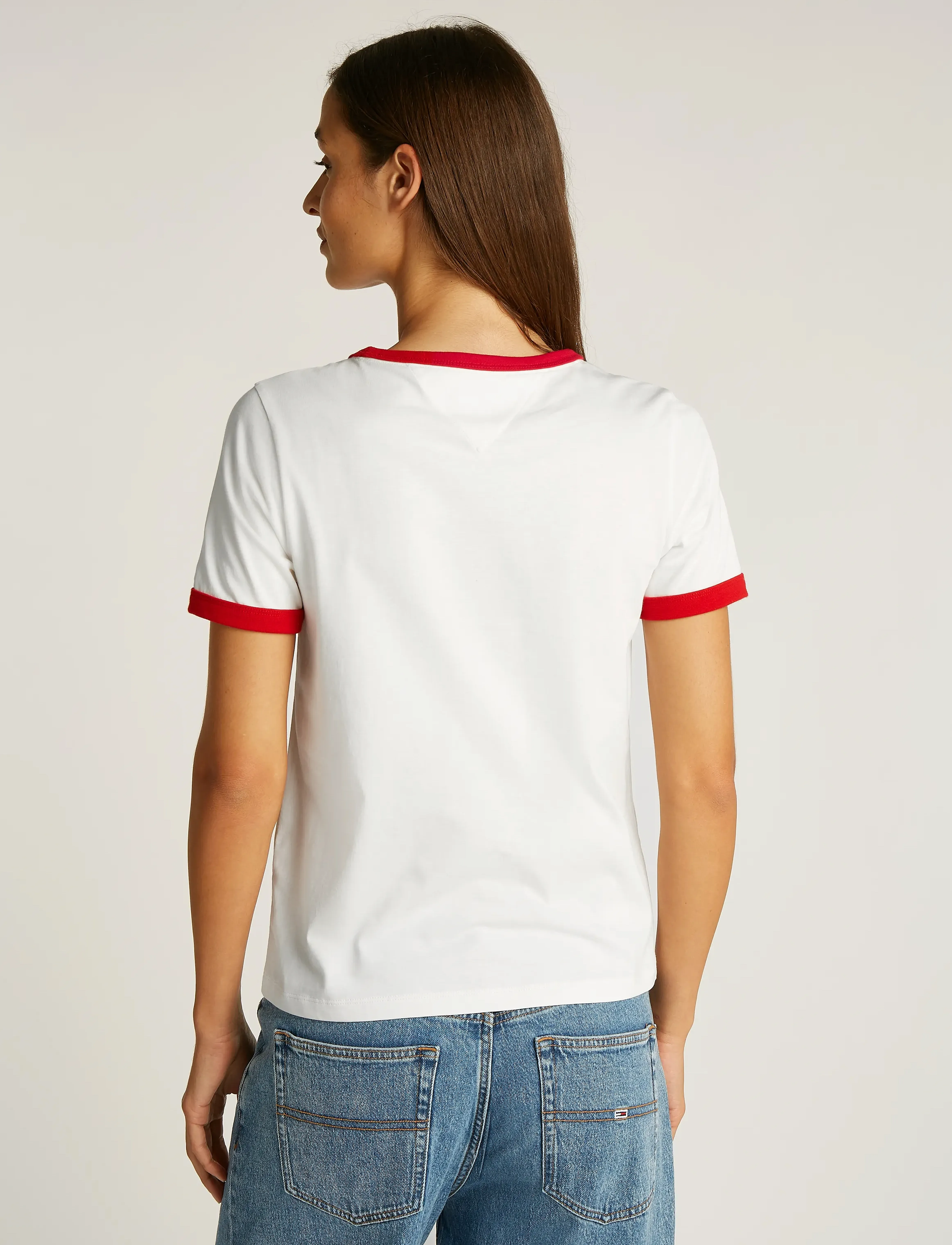 Tommy Jeans - TJW RLX SCRIPT RINGER TEE - ecru - 2