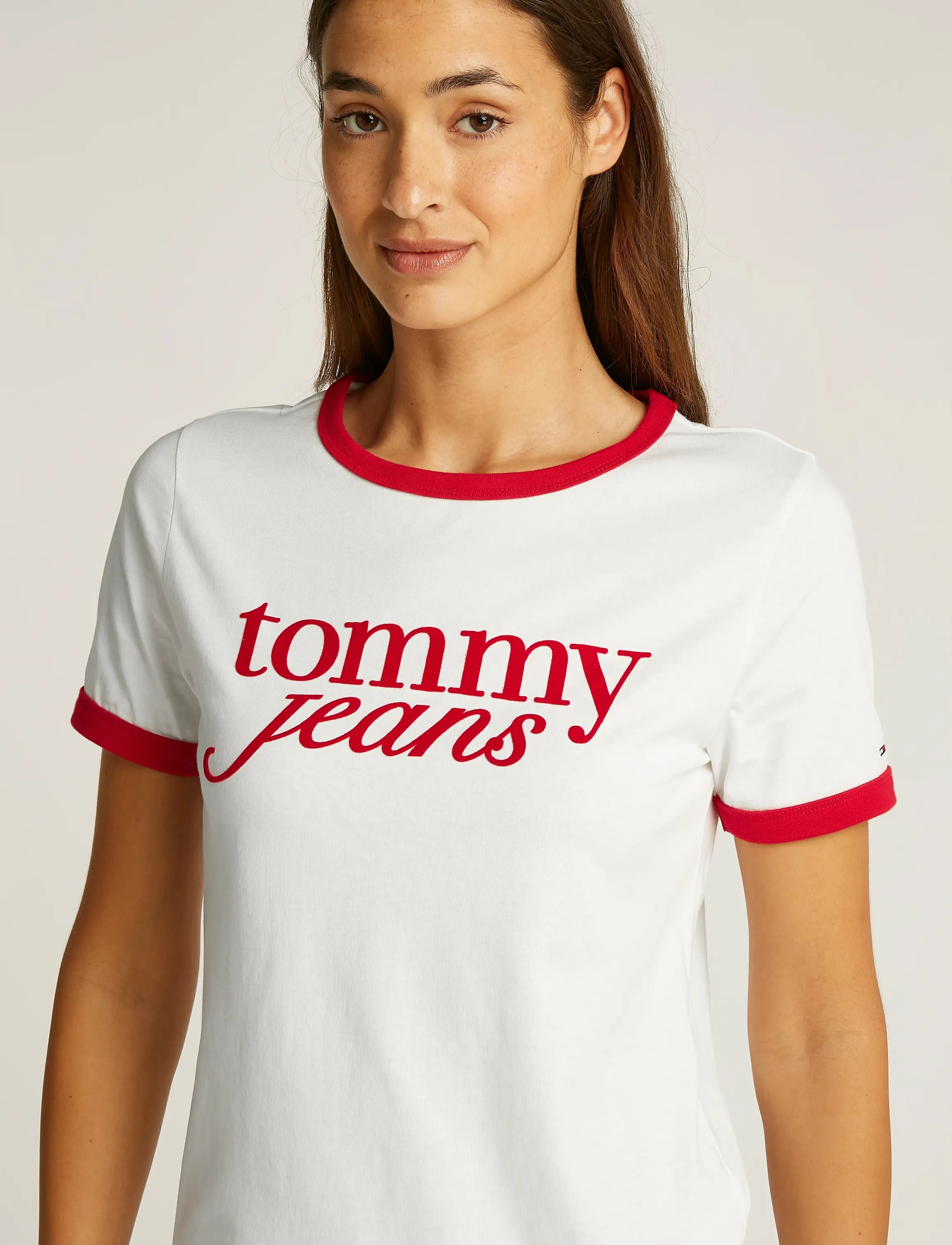 Tommy Jeans - TJW RLX SCRIPT RINGER TEE - ecru - 3