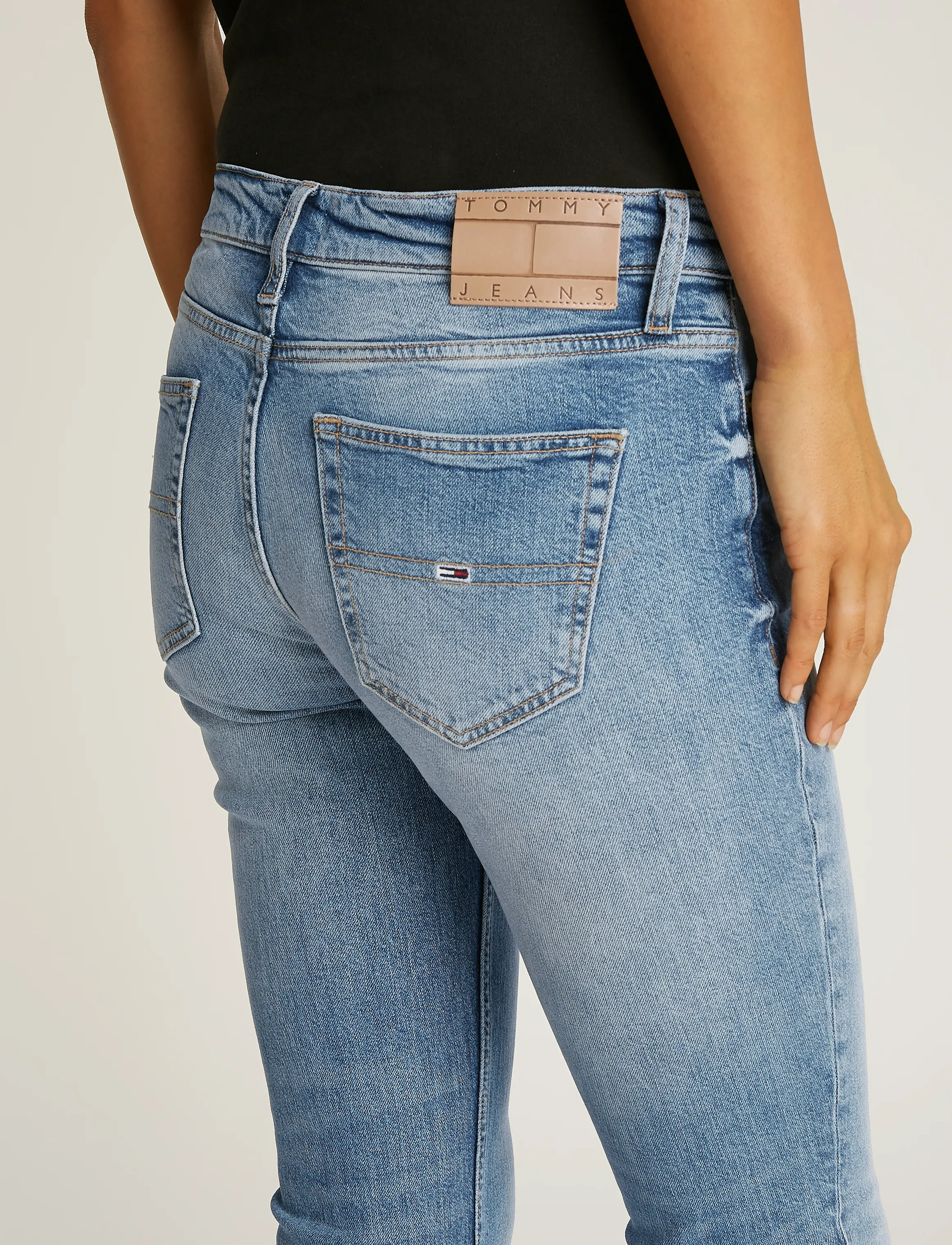 Tommy Jeans - MADDIE MR BOOT AI5117 - denim light - 3