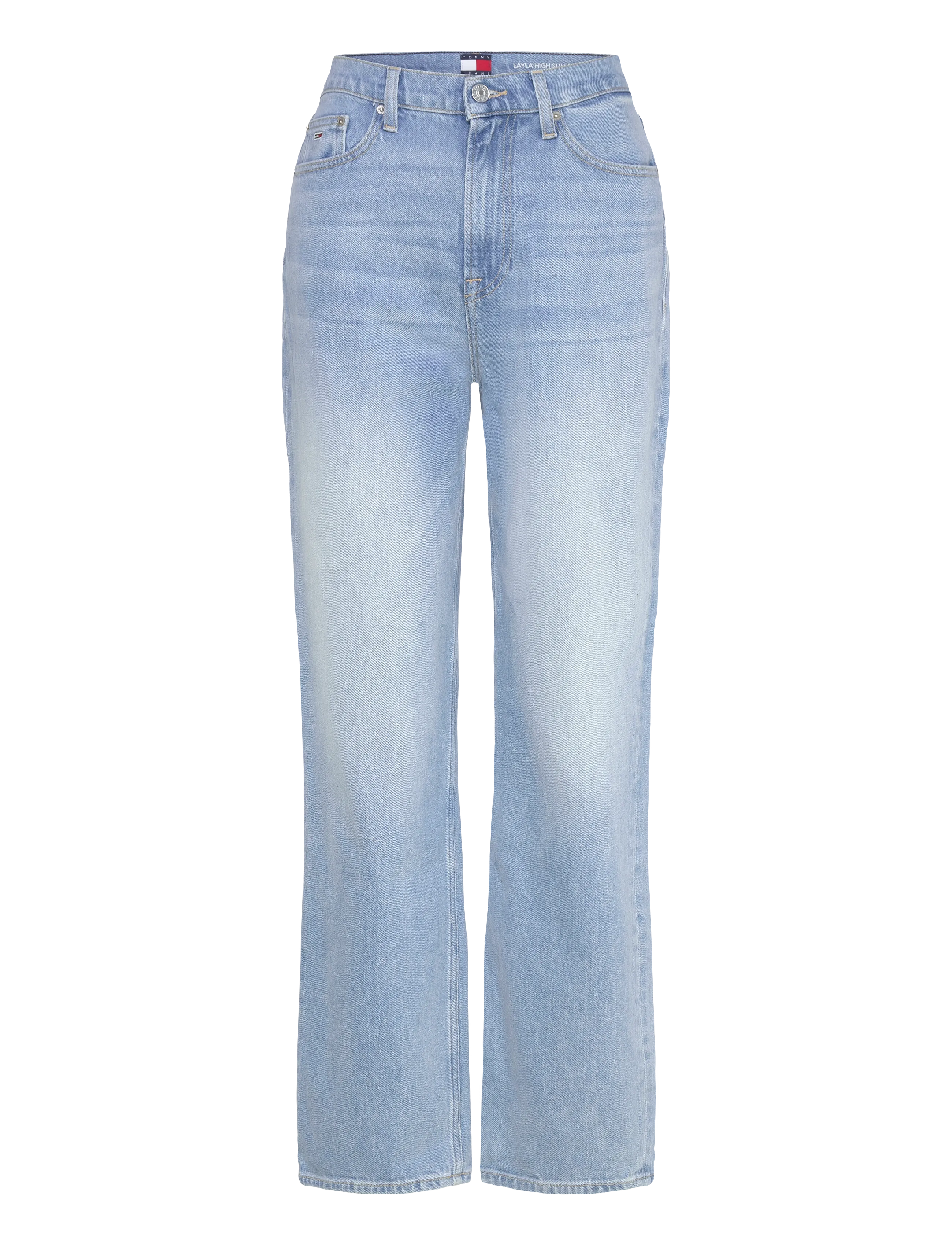 Tommy Jeans LAYLA HR SLIM STRAIGHT CH0115 - Tommy Jeans - DENIM LIGHT / blue