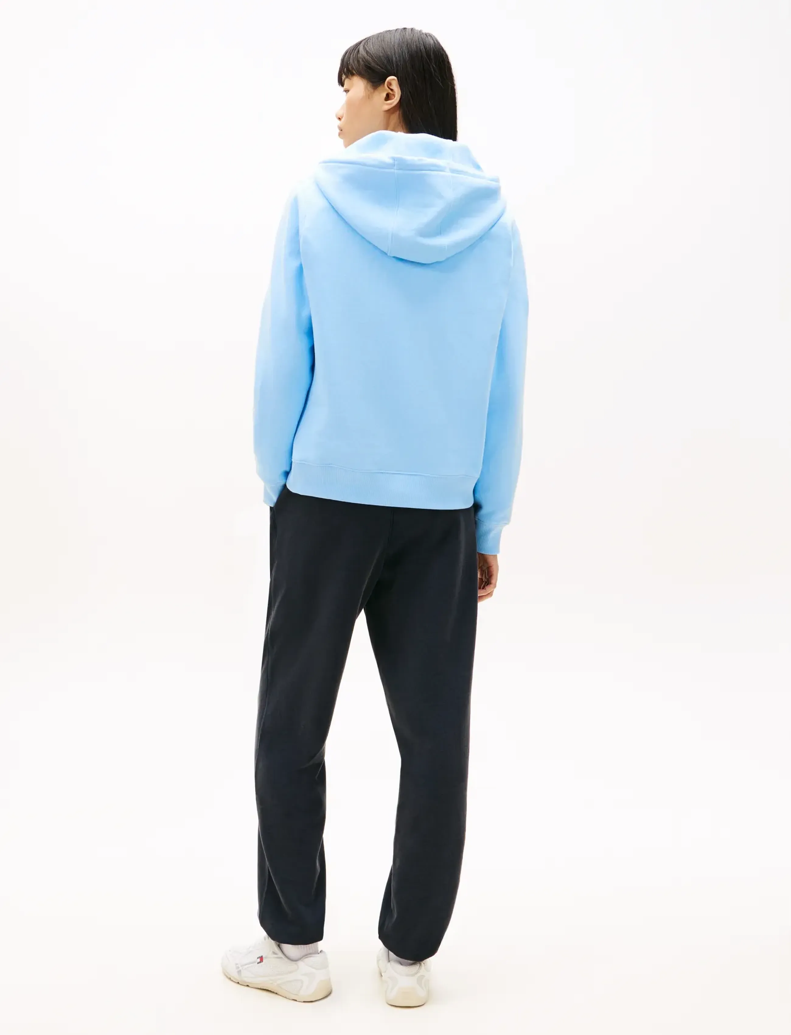Tommy Jeans - TJW REG S FLAG ZIP THRU - hoodies - light powdery blue - 2
