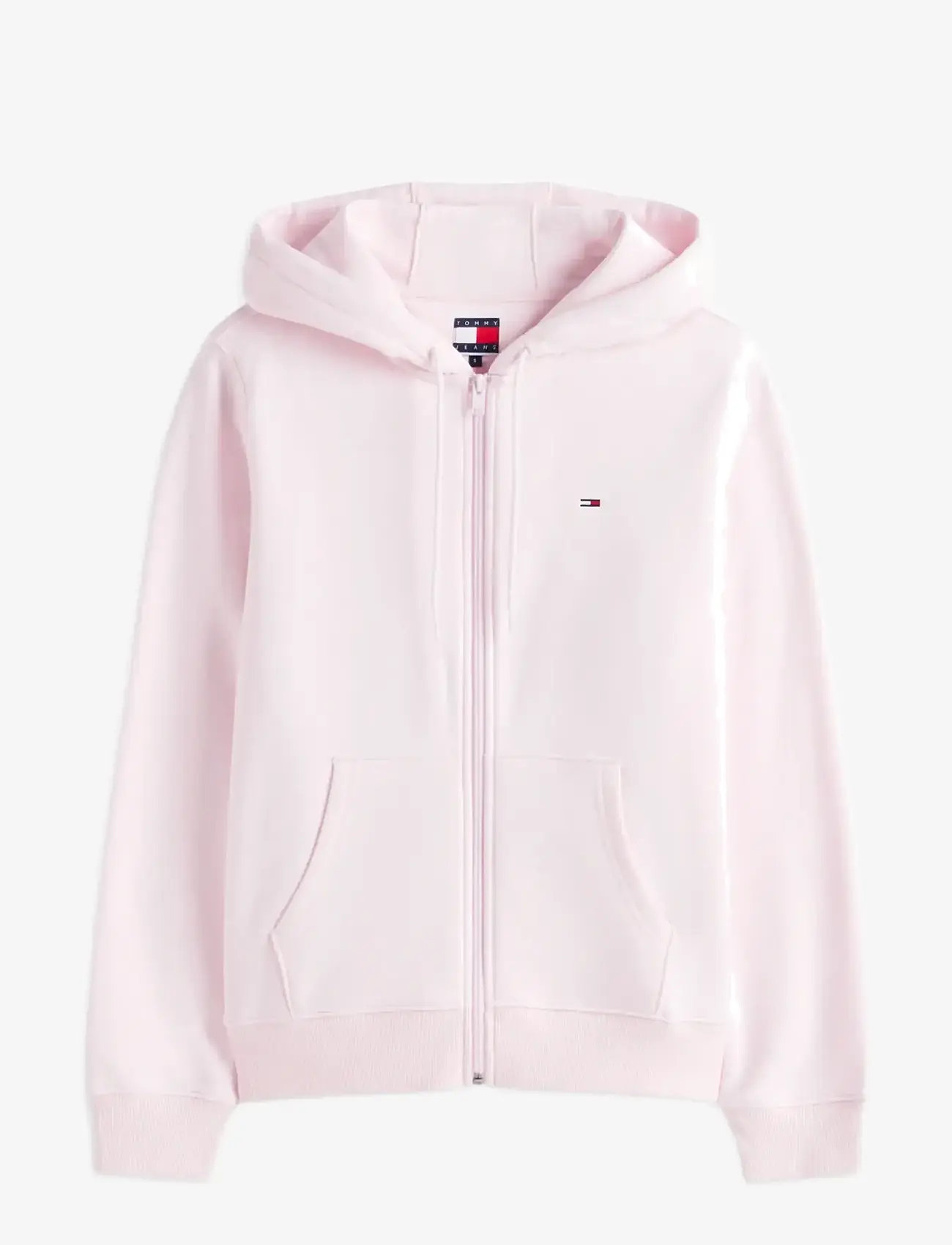 Tommy Jeans - TJW REG S FLAG ZIP THRU - pearly pink - 1