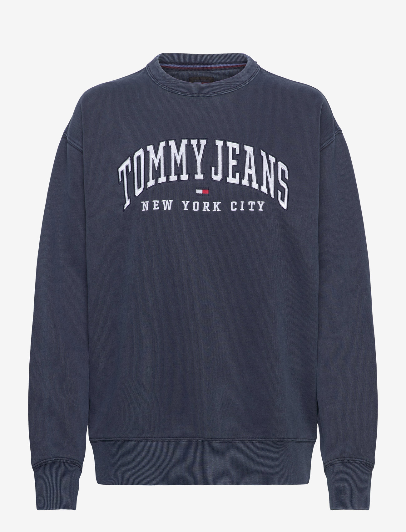 Tommy Jeans - TJW RLX VARSITY CREW - dark night navy - 0