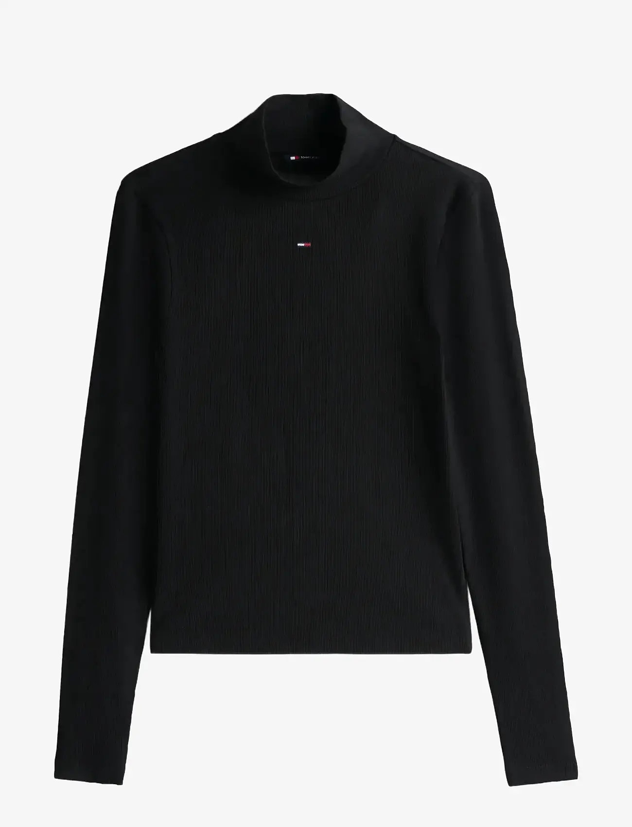 Tommy Jeans - TJW ESSENTIAL MOCK NECK - rollkragenpullover - black - 1
