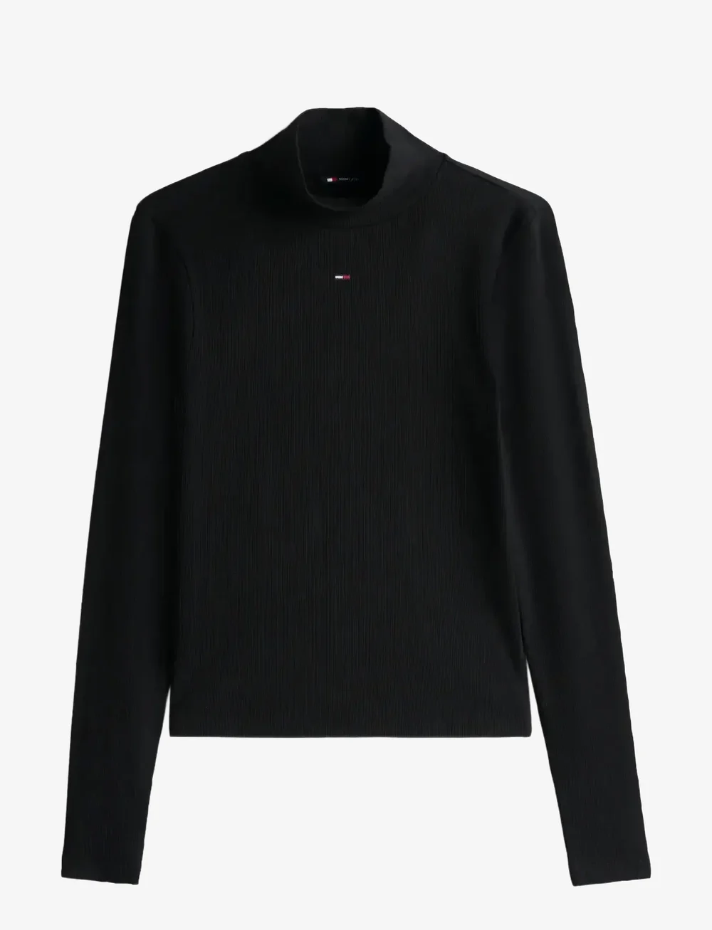Tommy Jeans - TJW ESSENTIAL MOCK NECK - pooloneuleet - black - 1