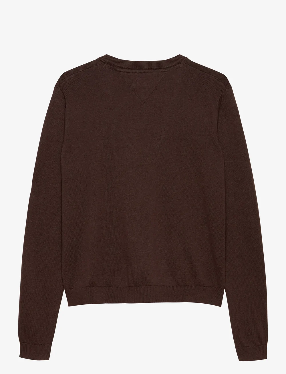 Tommy Jeans - TJW ESSENTIAL VNECK SWEATER EXT - jumpers - rich brown - 2