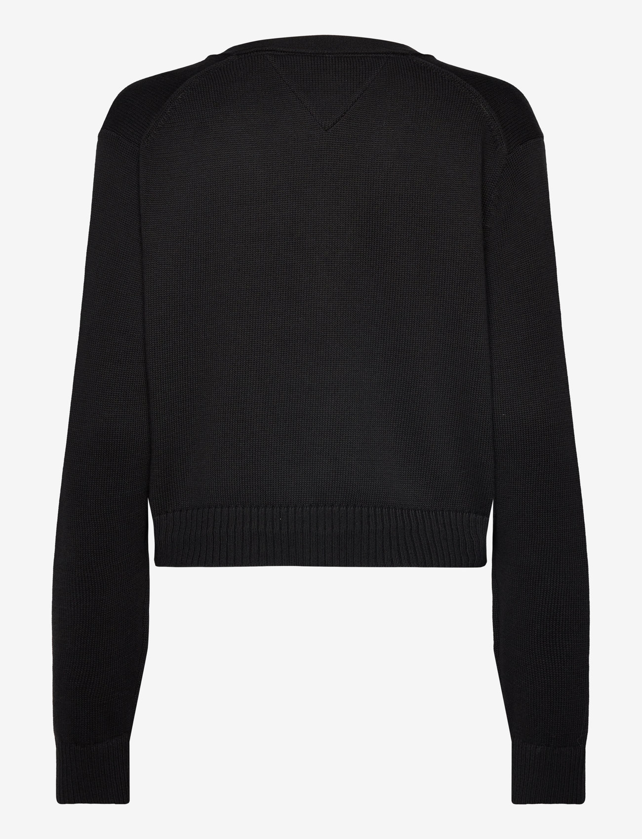 Tommy Jeans - TJW ESSENTIAL BADGE CARDIGAN EXT - black - 1
