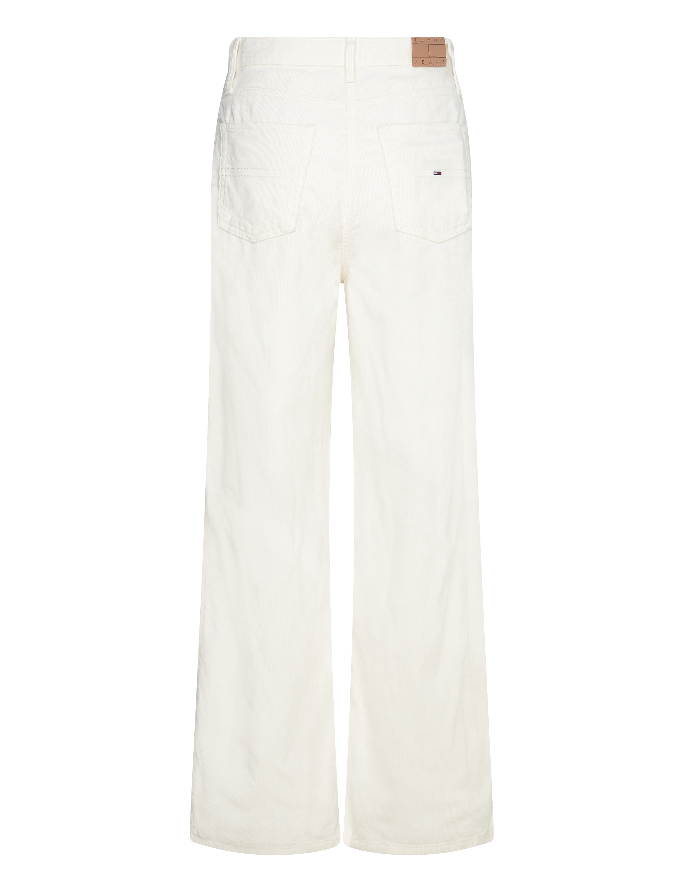 Tommy Jeans - TJW CLAIRE FINE CORD PANT - ancient white - 1