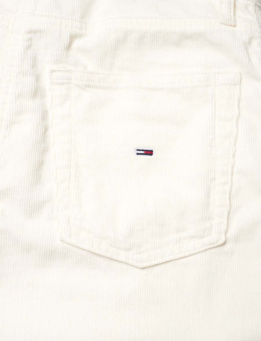 Tommy Jeans - TJW CLAIRE FINE CORD PANT - ancient white - 4