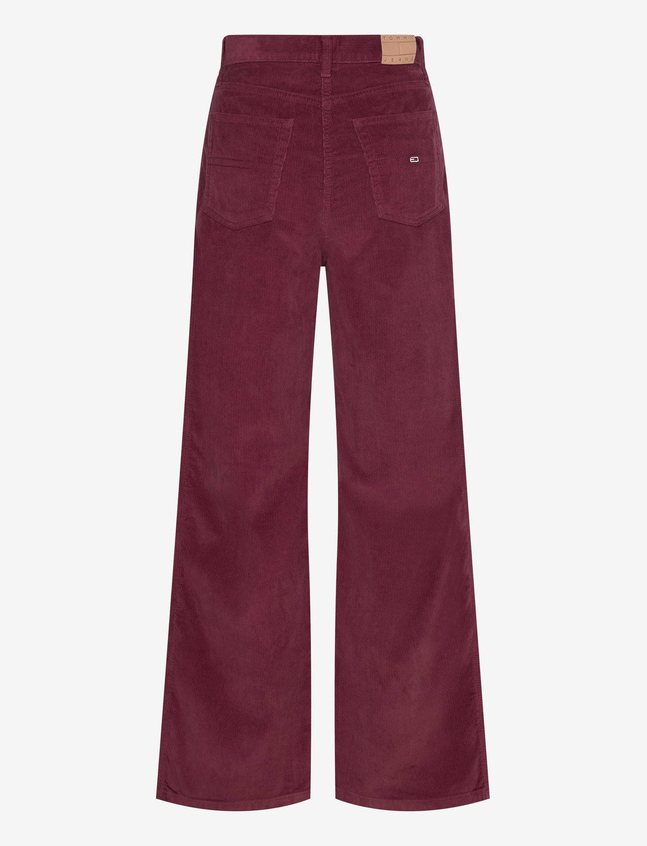 Tommy Jeans - TJW CLAIRE FINE CORD PANT - vida jeans - deep rouge - 1
