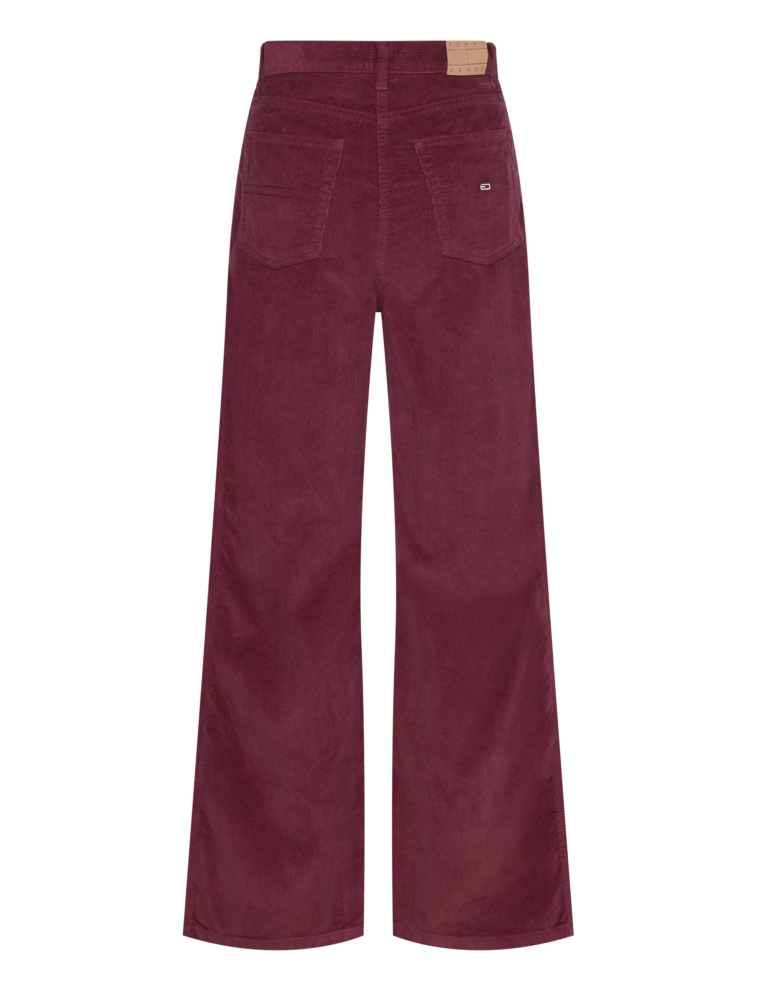 Tommy Jeans - TJW CLAIRE FINE CORD PANT - deep rouge - 1