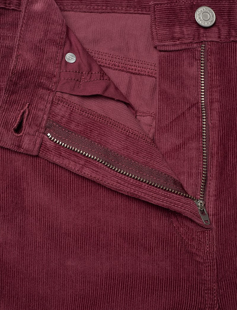 Tommy Jeans - TJW CLAIRE FINE CORD PANT - vida jeans - deep rouge - 3