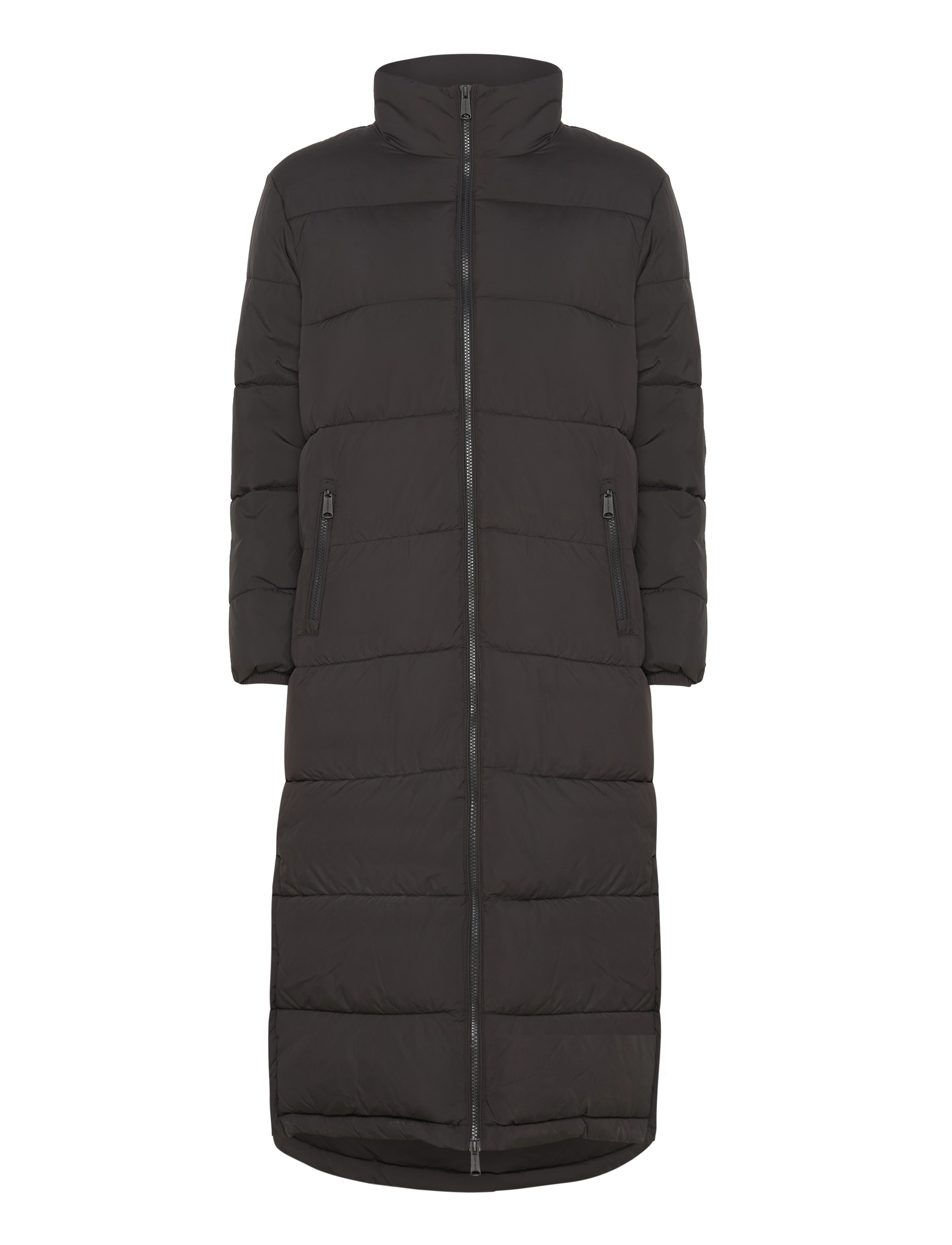 Tommy Jeans TJW MAXI ESSENTIAL PUFFER - Mantlid - BLACK / black