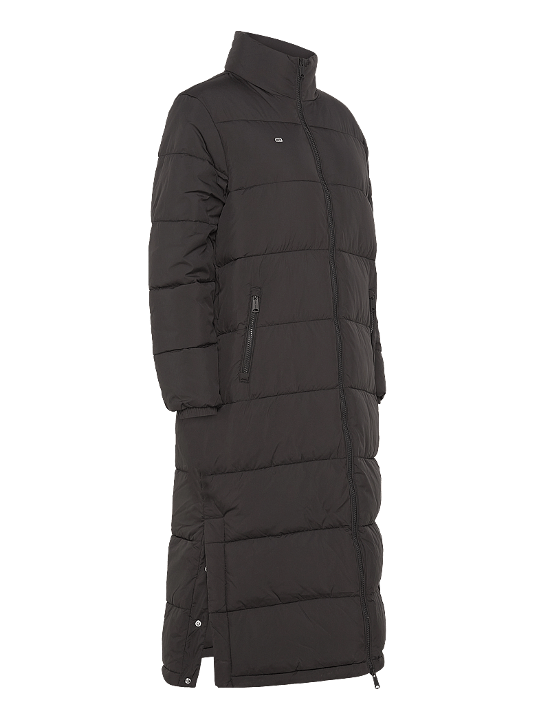 Tommy Jeans - TJW MAXI ESSENTIAL PUFFER - voodriga mantlid - black - 2
