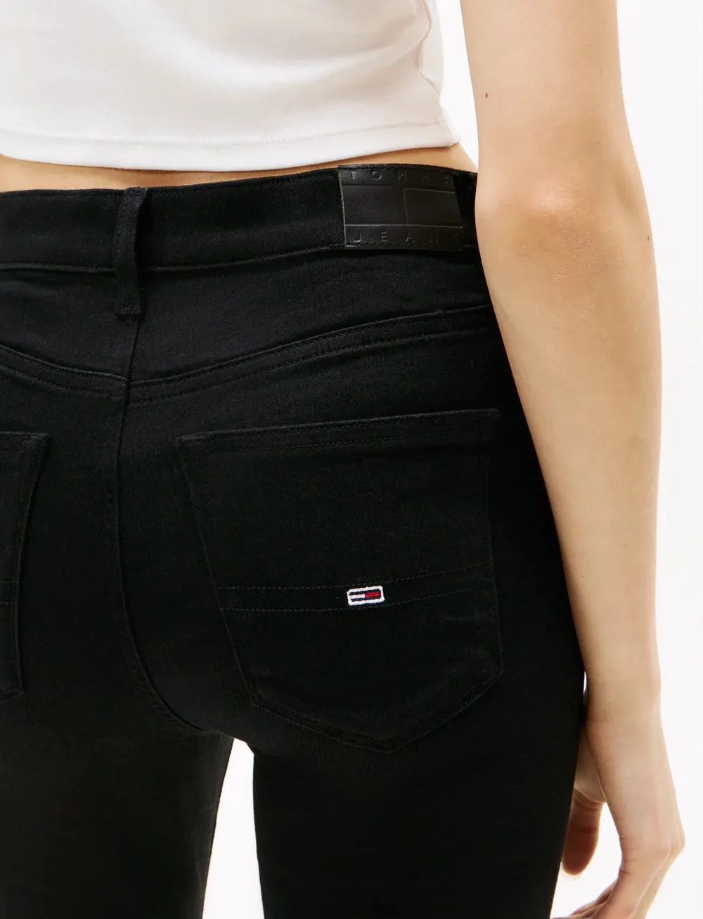 Tommy Jeans - NORA MD SKN DH4288 - skinny jeans - denim black - 4