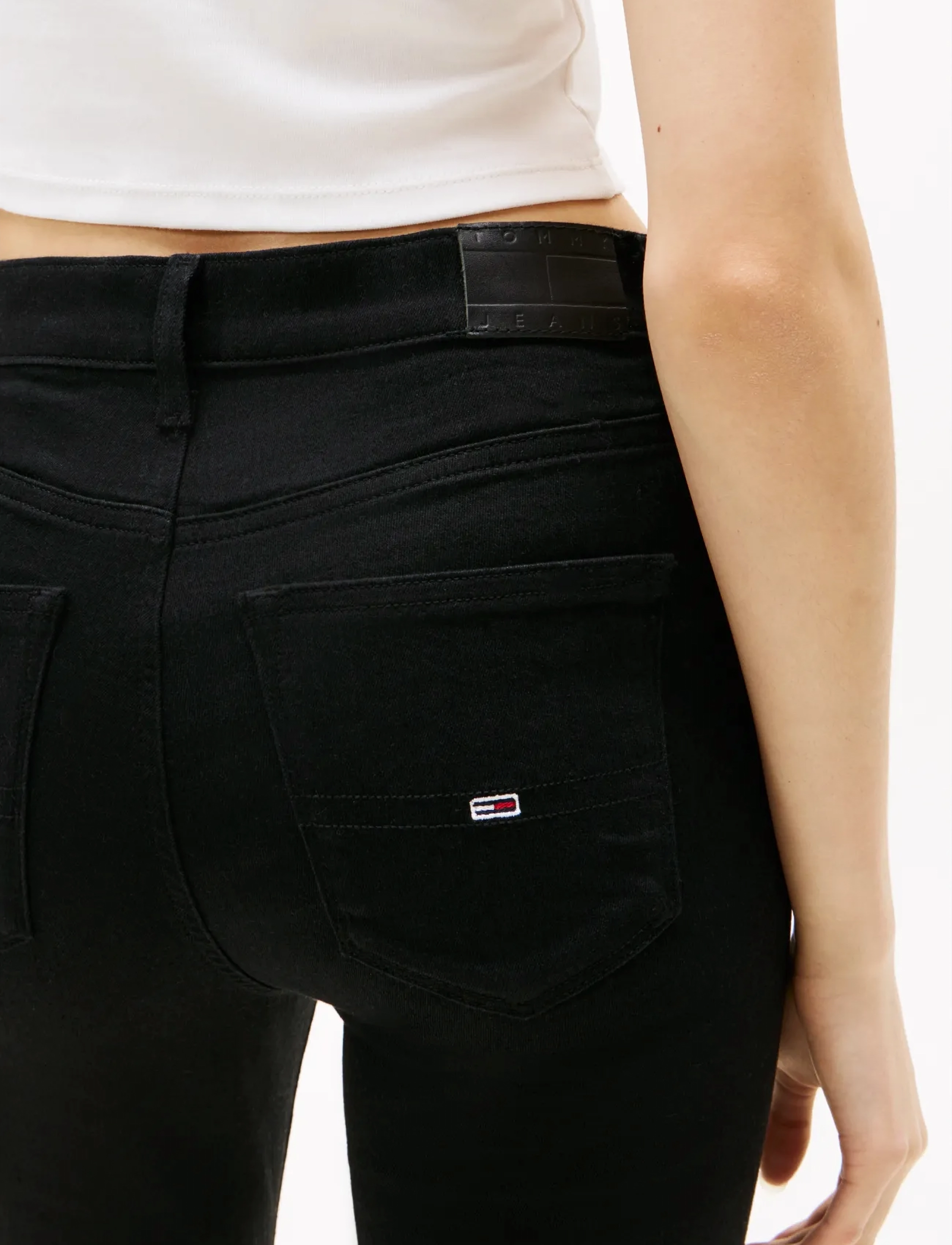 Tommy Jeans - NORA MD SKN DH4288 - skinny jeans - denim black - 4